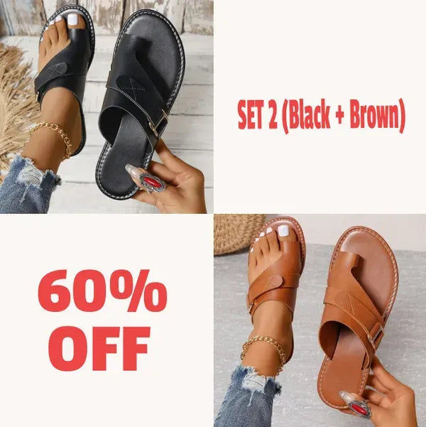 🔥Last Day Promotion 70% OFF🔥 Lightweight Orthopedic Sandals Made Of Premium Leather