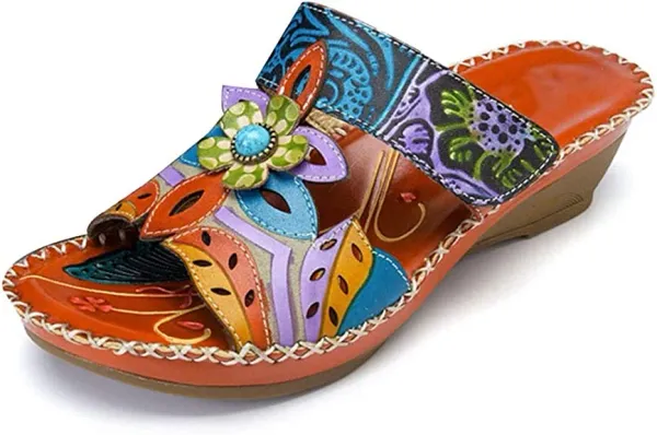 🥰WOMEN'S CUTE FASHION FLOWER BOHEMIAN NON-SLIP ORTHOPEDIC SANDALS🥰