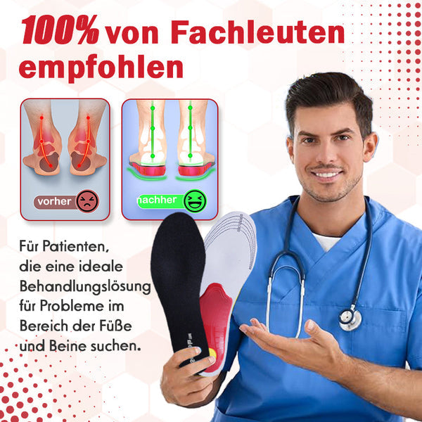 HeightBoost Far Infrared Titanium Ion Arch Correction Insoles