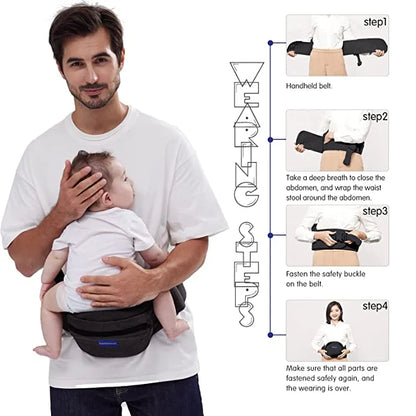 🔥Last day SALE OFF - Ergonomic Child 3-36 months Fanny Pack Carry Support Novelty