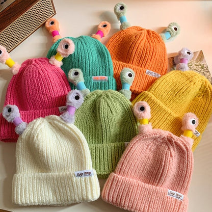 🔥HOT SALE - 49% OFF🔥Winter Parent-Child Cute Glowing Little Monster Knit Hat