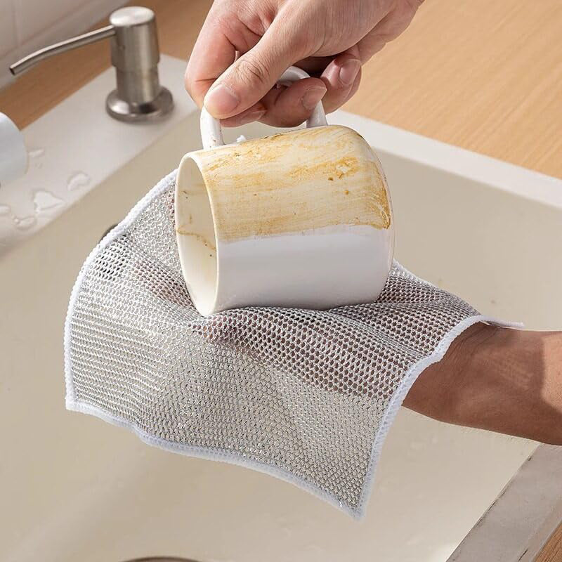 🔥LAST DAY 70% OFF🔥Multifunctional Non-scratch Wire Dishcloth