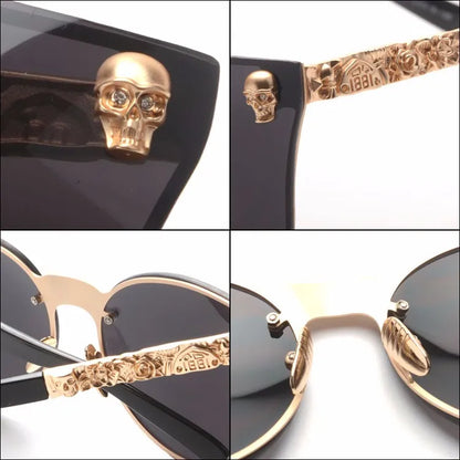 Unisex Skull Sunglasses