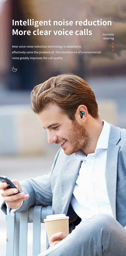 🔥LAST DAY 50% OFF 🔥 Invisible Sleep Wireless Earphone Ipx5 Waterproof