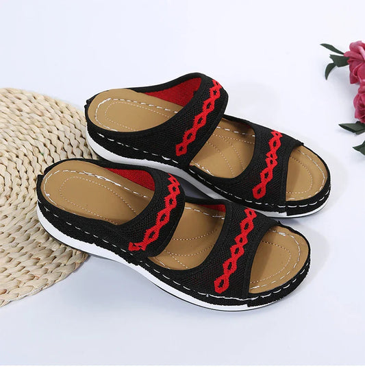 🔥Last Day Promotion 70% OFF🔥 Leather Orthopedic Arch Support Sandals Diabetic Walking Cross Sandals