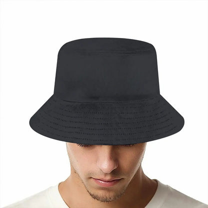 Unisex Cotton Anti-UV Summer Foldable Portable Bucket Hat