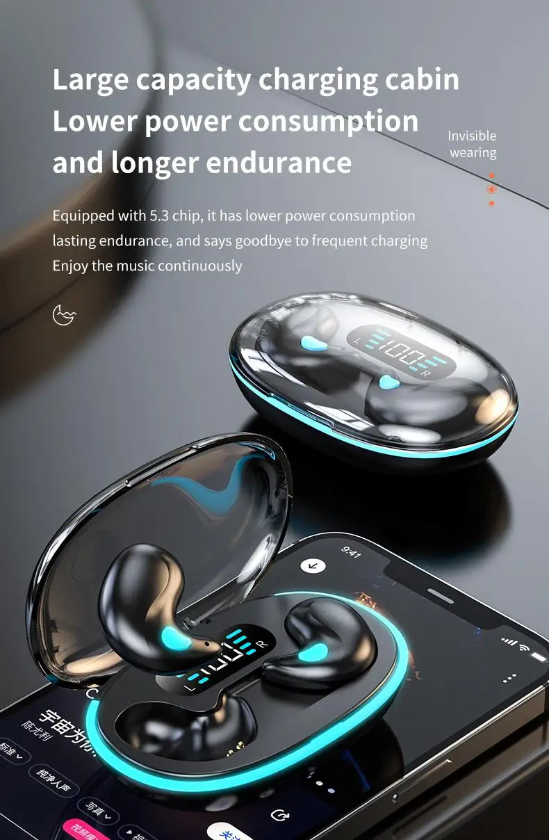 🔥LAST DAY 50% OFF 🔥 Invisible Sleep Wireless Earphone Ipx5 Waterproof