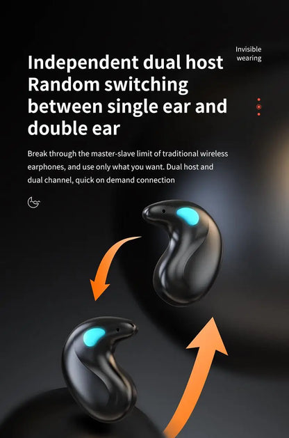 🔥LAST DAY 50% OFF 🔥 Invisible Sleep Wireless Earphone Ipx5 Waterproof