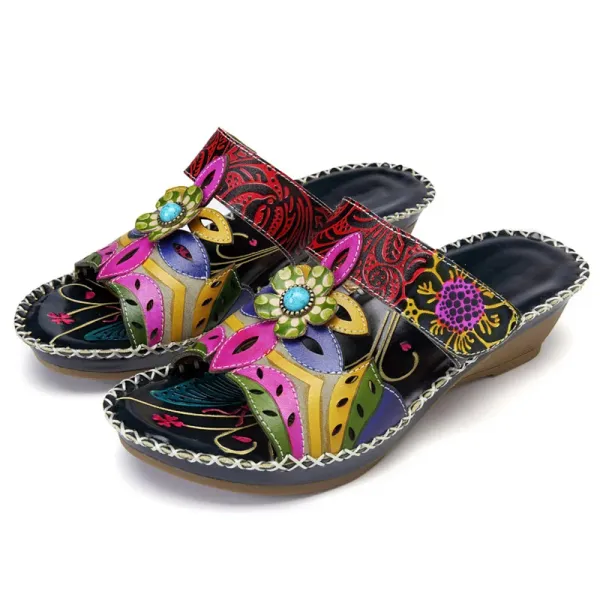 🥰WOMEN'S CUTE FASHION FLOWER BOHEMIAN NON-SLIP ORTHOPEDIC SANDALS🥰