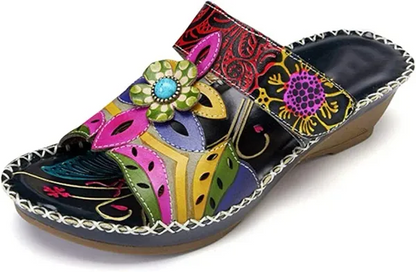 🥰WOMEN'S CUTE FASHION FLOWER BOHEMIAN NON-SLIP ORTHOPEDIC SANDALS🥰