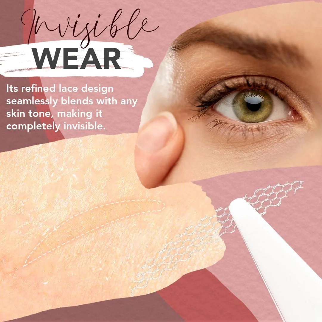 🔥GLUE-FREE INVISIBLE DOUBLE EYELID STICKER（120 STRIPS / PACK）🔥