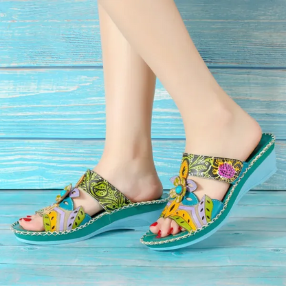 🥰WOMEN'S CUTE FASHION FLOWER BOHEMIAN NON-SLIP ORTHOPEDIC SANDALS🥰