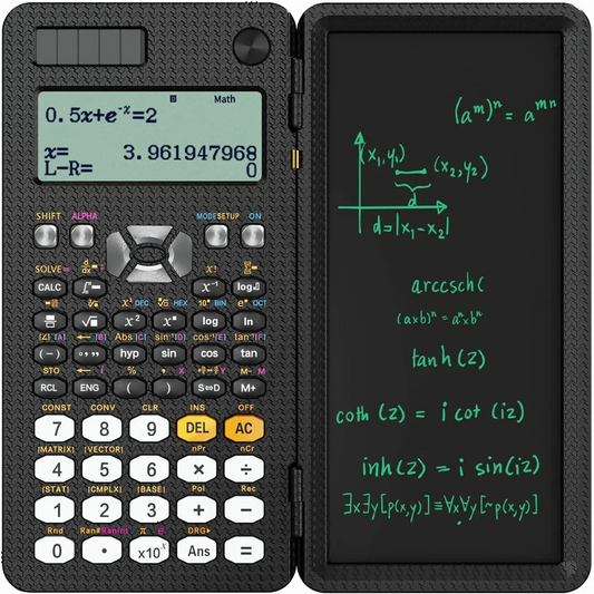 Scientific Calculator with LCD Notepad Professional Portable Foldable Calculator Upgraded 991MS/ES NEW - 🌟Free Shipping